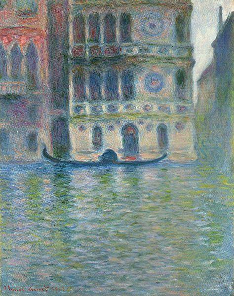 Claude Monet Palazzo Dario oil painting picture